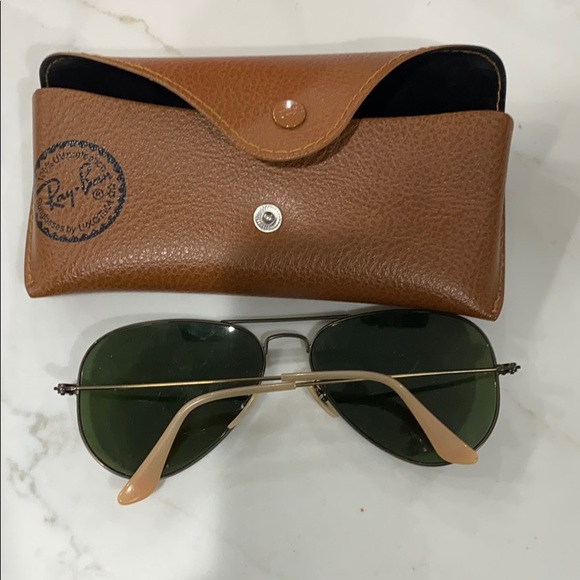 Ray Ban Aviator Flash with Purple Lenses - Picture 2 of 2